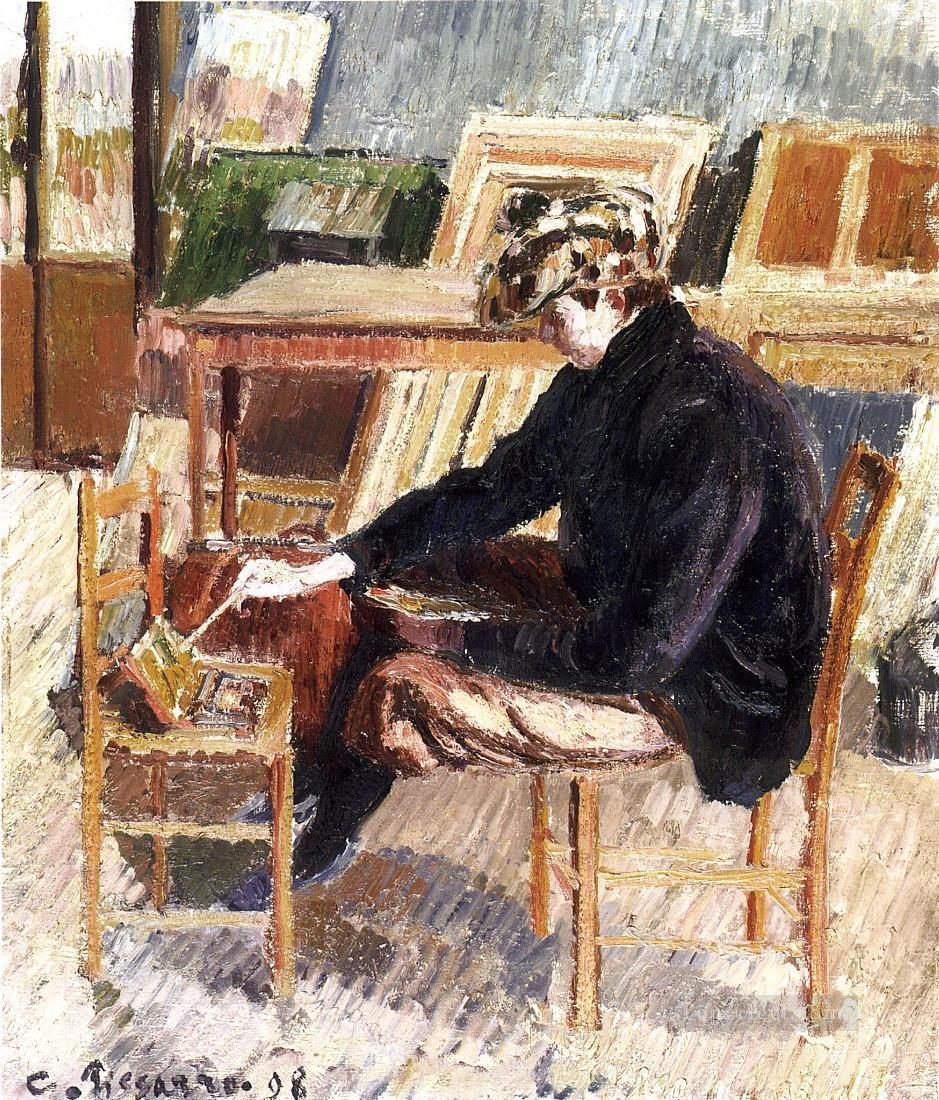 paul study 1898 Camille Pissarro Oil Paintings